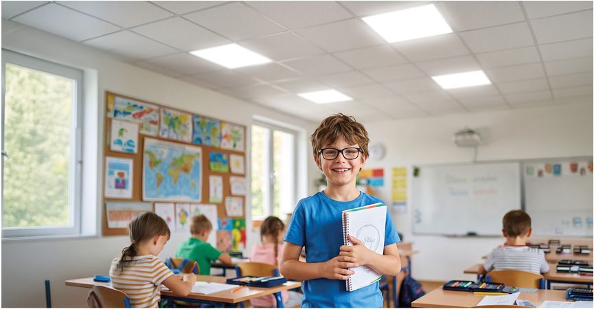 LED DAVRO UGR<19 - Lighting designed for work and learning