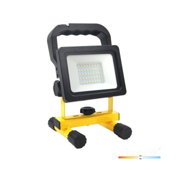 Battery floodlight LED TIGRA B 20W 4000K IP54 Kobi
