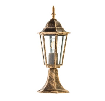 Bollard lamp LO4104 1xE27 IP44 gold Kobi