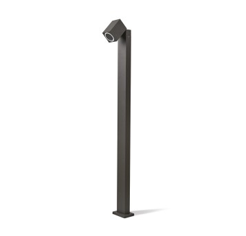 Bollard lamp QUAZAR 15S 1xGU10 IP44 black Kobi