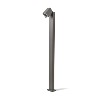 Bollard lamp QUAZAR 15S 1xGU10 IP44 grey Kobi