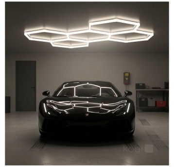 Ceiling lamp LED HEXLINE 208x300cm 4000K Kobi