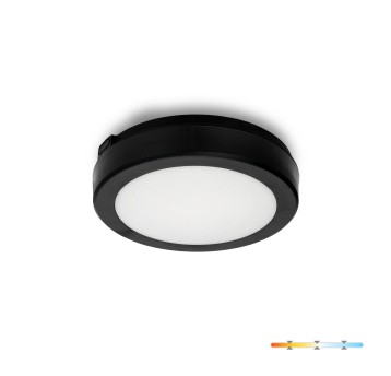 Ceiling lamp LED NAIROS G2 12W 3CCT IP65 black Kobi Premium