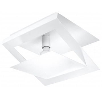 Ceiling lamp NAZARIA SQUARE white