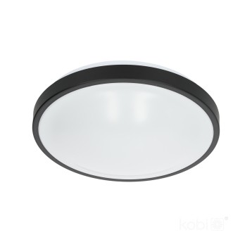 Ceiling lamp ROMERO 2xE27 black Kobi