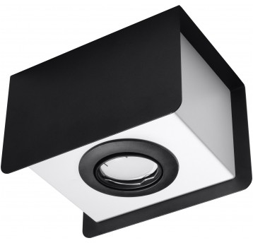 Ceiling lamp STEREO 1 black