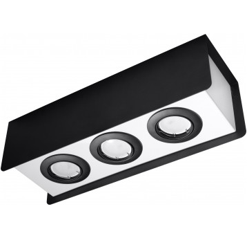 Ceiling lamp STEREO black