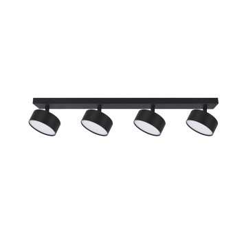 Ceiling spot lamp LUNVIGO 4xGX53 black Kobi