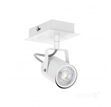 Ceiling spot lamp VENICE W-1L 1xGU10 white JVS