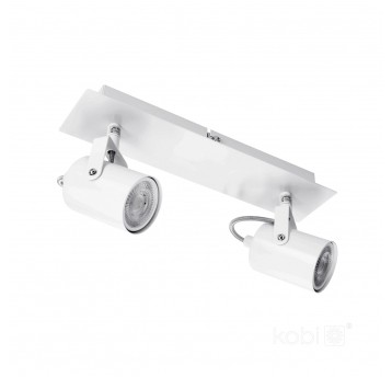 Ceiling spot lamp VENICE W-2L 2xGU10 white JVS