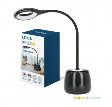 Desk lamp LED LUSIA 5W black LED2B