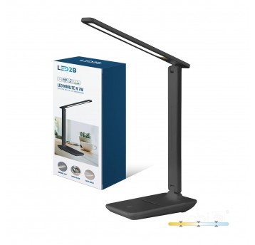 Desk lamp LED NOBLITE N 7W 3CCT black LED2B