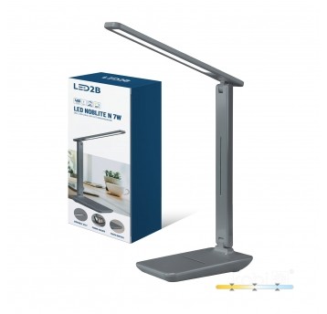 Desk lamp LED NOBLITE N 7W 3CCT grey LED2B