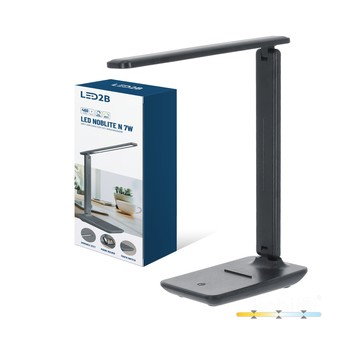 Desk lamp LED NOBLITE N 7W 3CCT grey LED2B