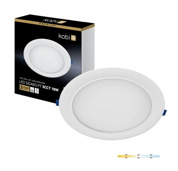 Downlight LED SIGARO CIRCLE PT 18W 3CCT Kobi Premium
