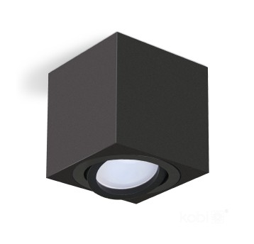 Downlight OH37 black Kobi