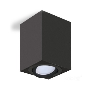 Downlight OH37L black Kobi