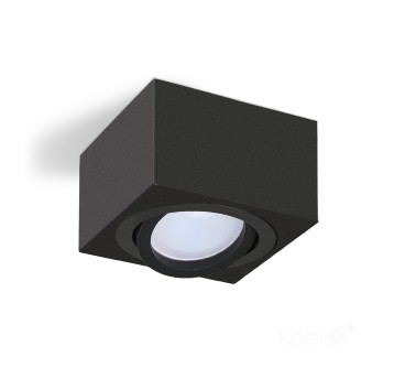 Downlight OH37S black Kobi
