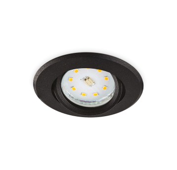 Downlight ring OH29 matt black Kobi