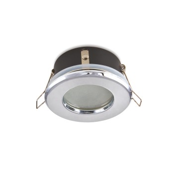 Downlight ring OH34 IP44 chrome Kobi