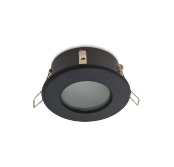 Downlight ring OH34 IP44 matt black Kobi