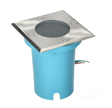 Driveway fixture ENTRADA 1 1xGU10 square Kobi