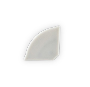 End cap for profile P3 silver