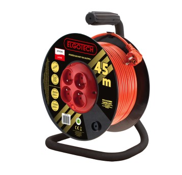 Extension cord 4gn/45m/Zu/1,5mm orange Elgotech