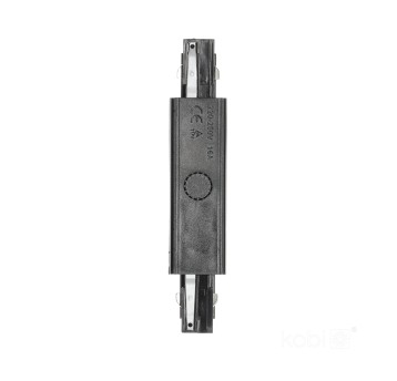 External connector for 3-circuit track I black Kobi