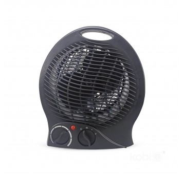 Fan heater MISTRAL 2000W black Kobi Windstar