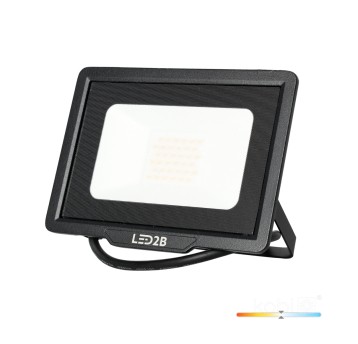 Floodlight LED MH 30W black 4000K IP65 LED2B