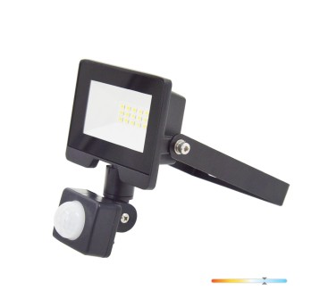 Floodlight LED MHC 10W black 6500K IP54 LED2B RED