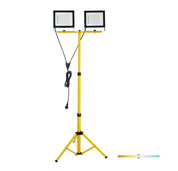 Floodlight LED TIGRA TRIPOD 2x100W 4000K IP54 Kobi