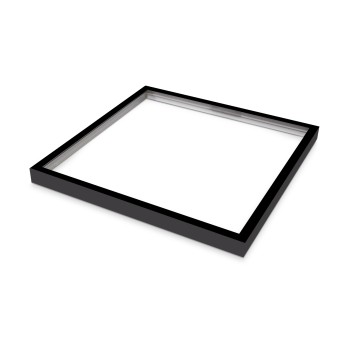 Frame 63mm for panel LED 60x60 click black Kobi