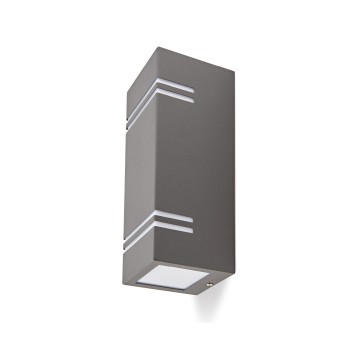 Garden lamp QUAZAR 7 2xGU10 IP44 grey Kobi