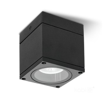 Garden lamp QUERK 1 1xGU10 IP54 black LED2B