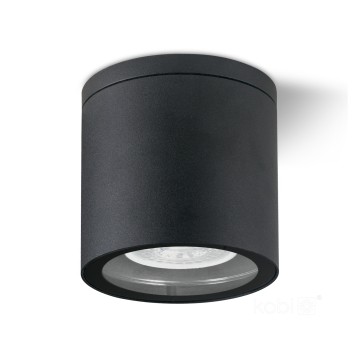 Garden lamp QUERK 2 1xGU10 IP54 black LED2B