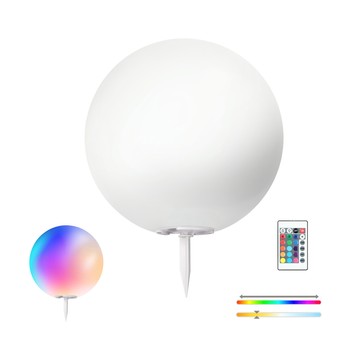 Garden lamp Solar LED GARDEN BALL 30cm 3000K+RGB Kobi Design