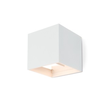 Garden wall lamp LED RIKO 2x4W 3000K IP44 white Kobi