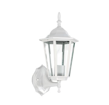 Garden wall lamp LO4101 1xE27 IP54 white Kobi