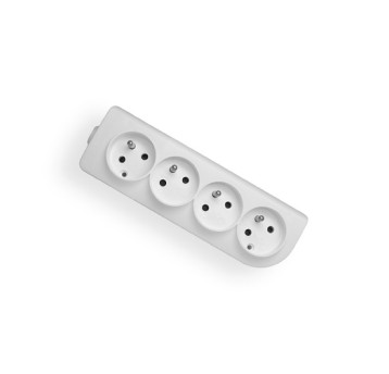 Gniazdo GN-40 4gn/Zu białe Elgotech