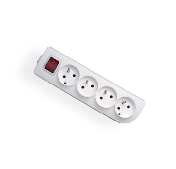 Gniazdo GN-40W 4gn/Zu+W białe Elgotech