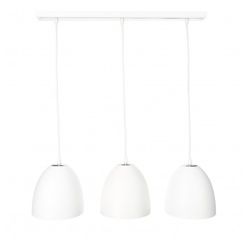 Hanging lamp FIDŻI 3 white