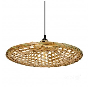 Hanging lamp OLEA BAMBOO 1xE27 LLS