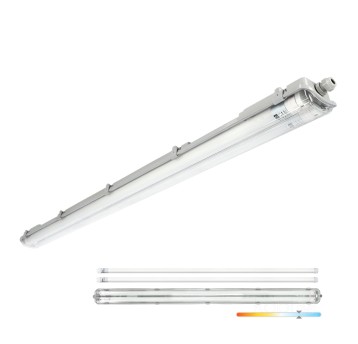 HERMETIC G2 SET + 2x LED T8 18W 120cm 6500K KOBI