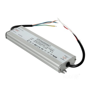 Hermetic LED Power Supply 24V 200W 8,30A IP67