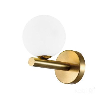 Kinkiet GLOBE ELEGANCE GOLD K 1xG9 Kobi Design
