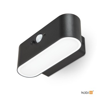 Kinkiet ogrodowy SOLARIS 2,5W 4000K IP44 Kobi