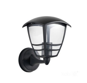 Kinkiet ogrodowy TEVIO KG 1xE27 IP54 czarny LED2B