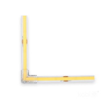 Łącznik L taśmy LED COB 8mm Kobi
